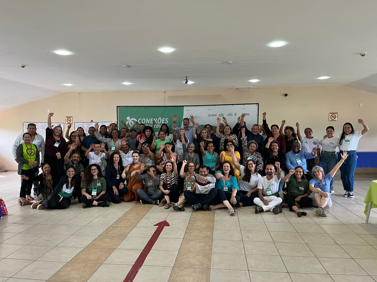 Encontro de iniciativas comunitárias apoiadas pela Plataforma Conexões Sustentáveis