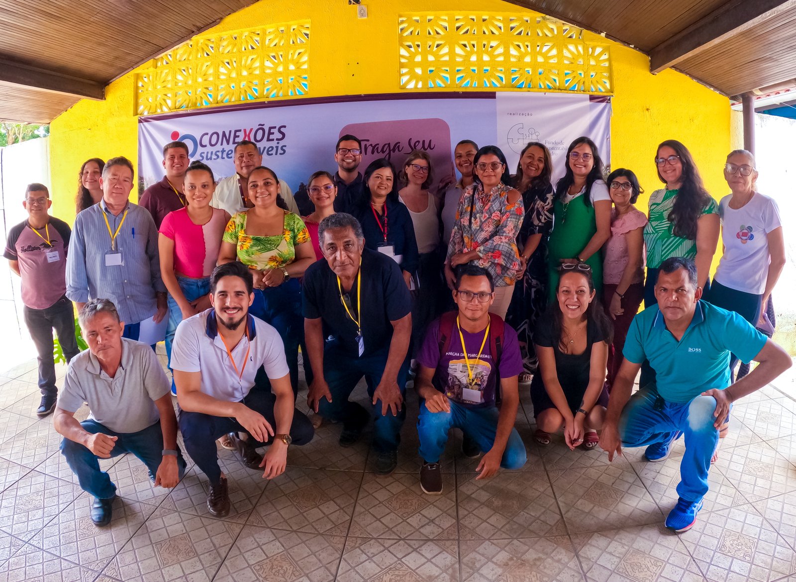 Encontro de participantes da Plataforma Conexões Sustentáveis em Barcarena